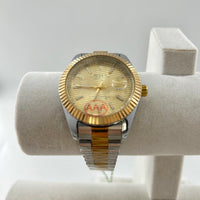 DateJust Half Gold