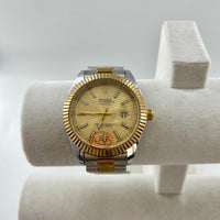 DateJust Half Gold