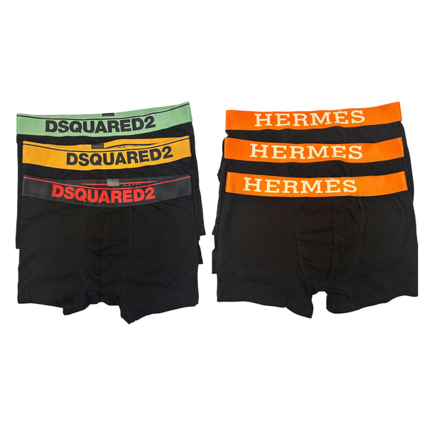 Σετ 6 Τεμάχια Boxers Dsquared & Hermes