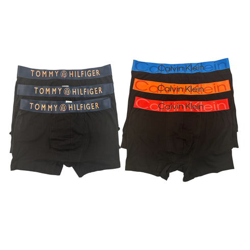 Σετ 6 Τεμάχια Boxers Tommy Hilfiger & Calvin Klein