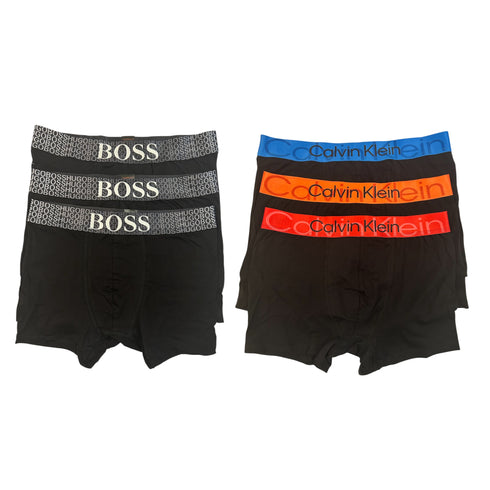 Σετ 6 Τεμάχια Boxers Boss & Calvin Klein