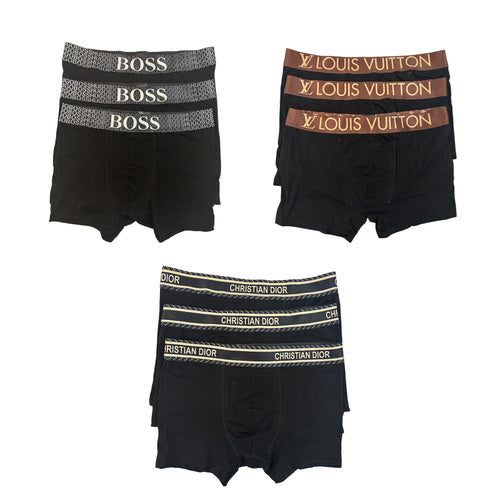 Σετ 9 Τεμάχια Boxers Boss & Louis Vuitton & Christian Dior