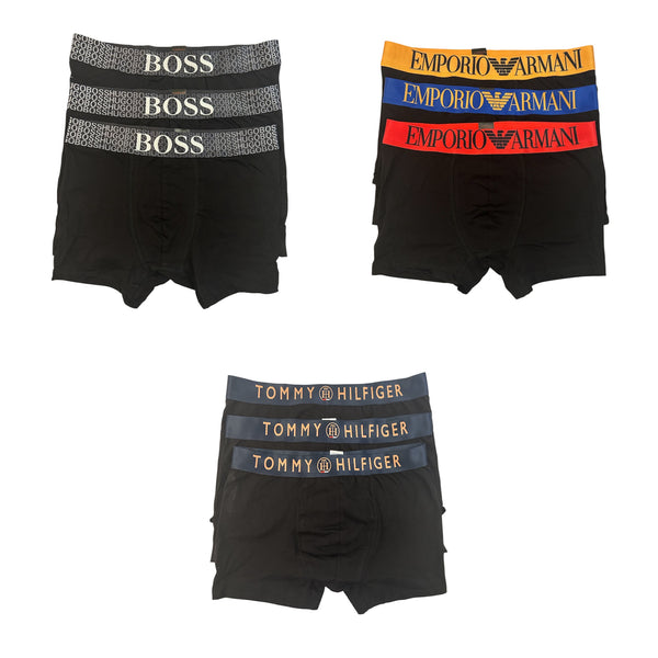 Σετ 9 Τεμάχια Boxers Boss & Emporio Armani & Tommy Hilfiger