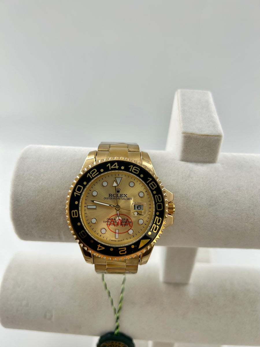 GMT MASTER Gold And Black