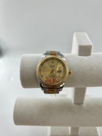 DateJust Silver Gold 41MM
